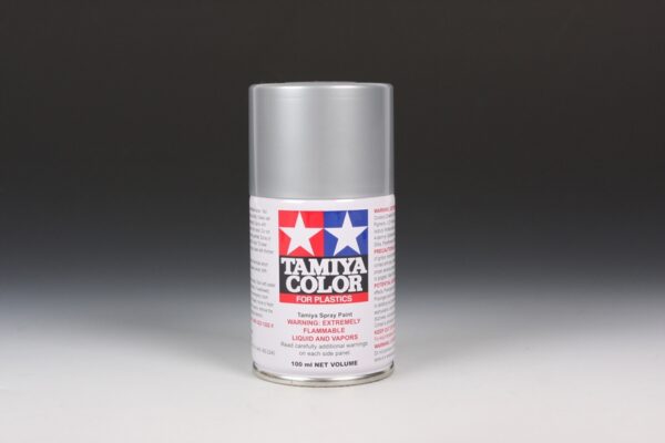 Tamiya Metallic Silver TS-83 Lacquer Spray 100ml Can TAM85083