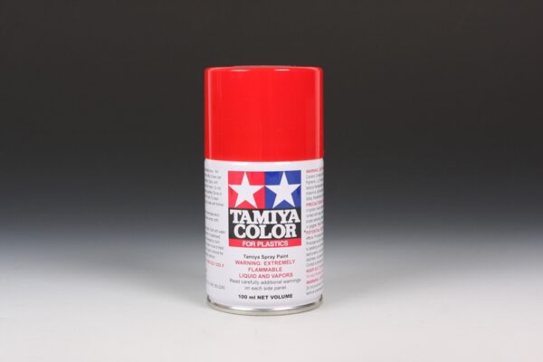 Tamiya Lacquer TS-86 Pure Red Spray 100ml Can TAM85086