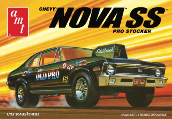 AMT 1/25 Scale Chevy Nova SS Pro Stocker Race Car AMT1142