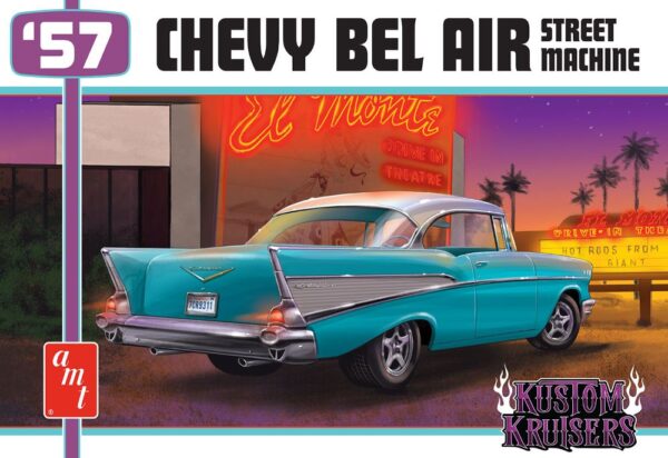 AMT 1/25 Scale 1957 Chevy Bel Air Street Machine AMT1460