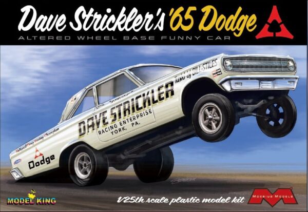 Moebius 1/25 Scale Dave Strickler 1965 Dodge Altered Wheel Base Funny Car (Ltd Prod) MOE2451