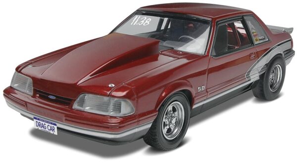 Revell 1/25 Scale 1990 Mustang LX 5.0 Drag Car RMX854195