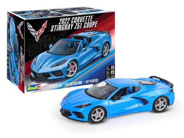 Revell 1/25 Scale 2022 Corvette Stingray Z51 Coupe RMX14556