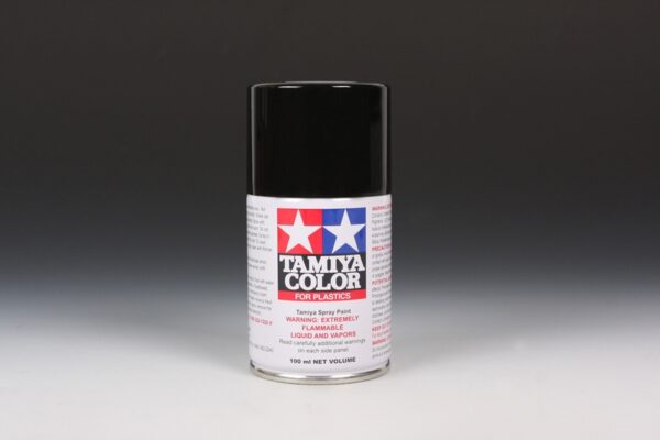 Tamiya TS-6 Matte Black Lacquer Spray 100ml TAM85006