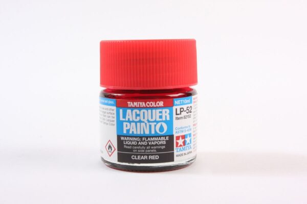 Tamiya LP-52 Clear Red 10ml Lacquer TAM82152