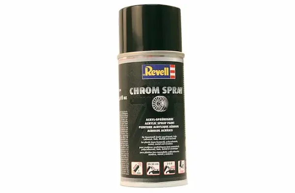 Revell 150ml Acrylic Chrome Spray RVL-39628